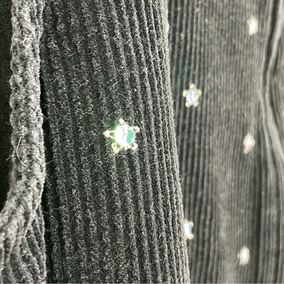 Vintage Embroidered Christmas Cardinal Holiday Vest Sequins Floral Women's XL - Picture 5 of 14